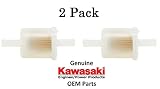 Kawasaki 2 Pack Genuine 49019-0027 Fuel Filter Replaces 49019-0014 49019-7001