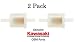Kawasaki 2 Pack Genuine 49019-0027 Fuel Filter Replaces 49019-0014 49019-7001 primary