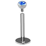 bodyjewellery 1pc 16g 5/16 Titanium internally