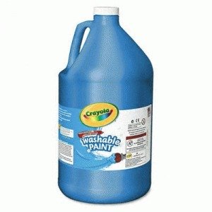 Washable Paint, Blue, 1 gal