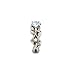 iLH Clearance Rings,ZYooh Women Floral Transparent Diamond Flower Vine Leaf Rings Engagement Wedding Rings Jewelry Gift (Silver, 7)
