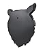 Natural Looking Wall Hanging Big Black Bear Head