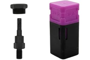 M&R INDUSTRIAL Rivet Nut Gun Tip, Riveter Tip Mandrel, Spare Part, 1/4-20 UNC, Alloy Steel, Compatible with Riveting Machine,