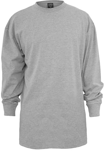 Tall Tee L/S, Camiseta, Hombre, Gris (Grey 00111), XXL