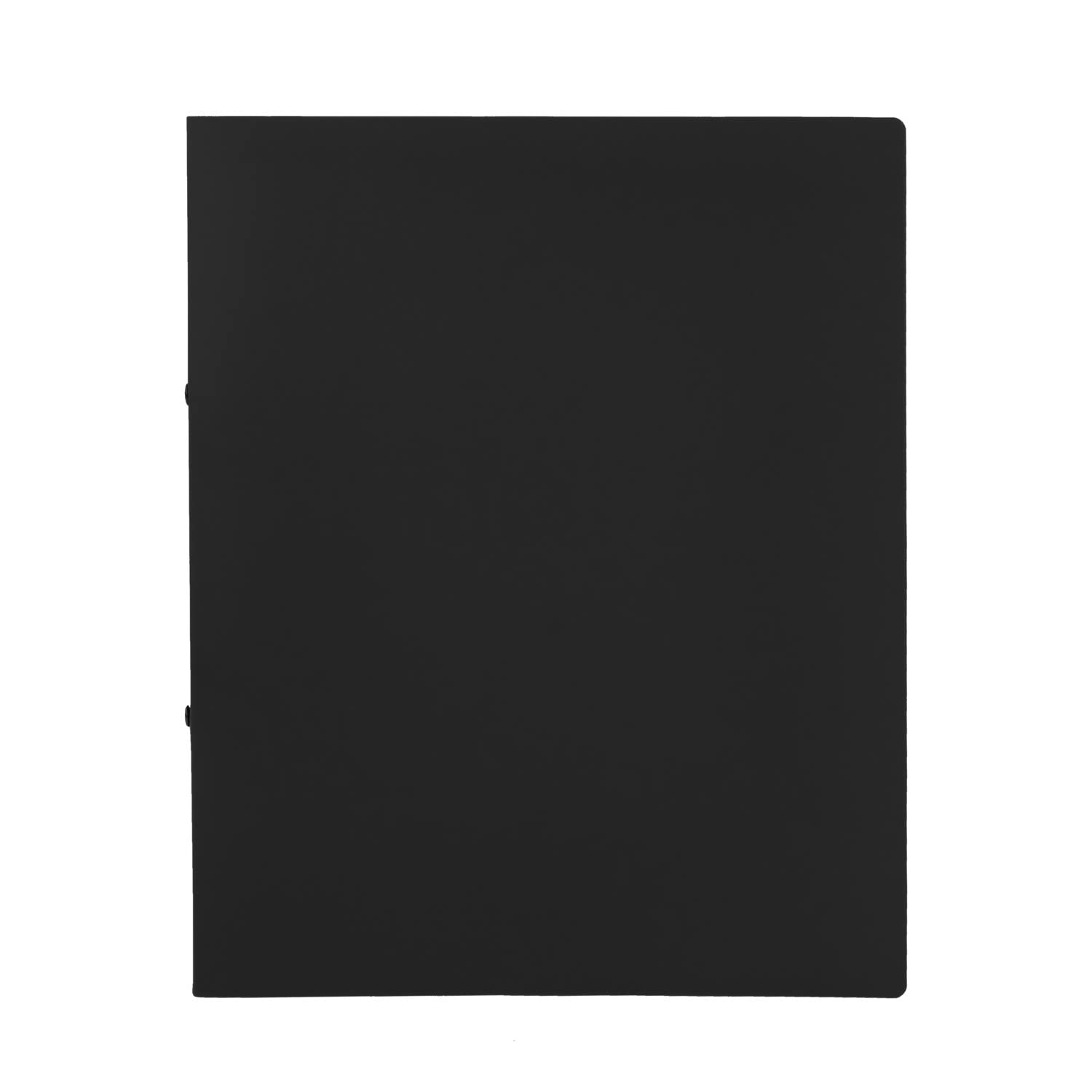 Idena 10428 - Ring Binder in DIN A4 Format, 2-Ring Mechanism with 16 mm Diameter, 20 mm Spine Width, Black, Pack of 1