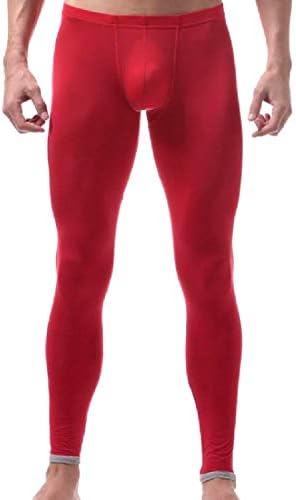 Unastar Men Breathable Underwear Meryl Buttery Soft Footless Legging