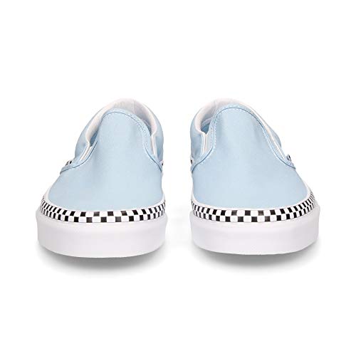 vans cool blue check foxing