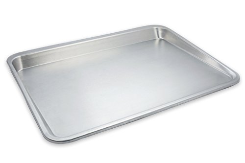 USA Pan Bare Aluminum Bakeware 10305LC-BB Cookie Scoop Sheet Baking Pan Warp-Resistant, Rust-Proof Bakeware