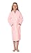 Kids Spa Party, Flower Girl Waffle Kimono Robe (Medium, Blush)