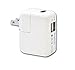 Ionic Pro USB Wall Charger Set with 3-Feet Lightning to USB Cable for iPhone, iPod and iPad - White (Apple MFI Certified)