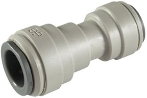JOHN GUEST - 3/8" OD X 5/16"OD REDUCER STR CONNECTOR - Reducing Straight Connectors (Push-in Fittings, Imperial) - PACK SIZE: 1x5