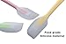 Green Hours Premium Silicone Spatula Set, (Set of 3.green red yellow)Heat Resistant Silicone Kitchen Utensils Set, Non-stick Baking Spoon Spatulas, 100% Food Grade Silicone.