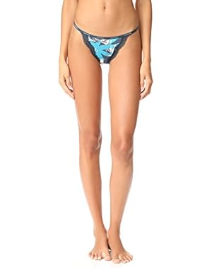 Calvin Klein Women's Sheer Marq Lace Thong