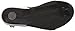 FitFlop Women's Banda Micro-Crystal Dress Sandal, Black/White, 8 M US