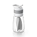 OXO Good Grips Twist & Pour Salad Dressing Mixer, Gray, 14 ounces, 0.44 qt