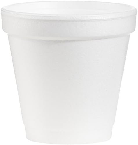 Dart 4J4 4 oz Foam Cup, 4 Series Lids (Case of 1000)