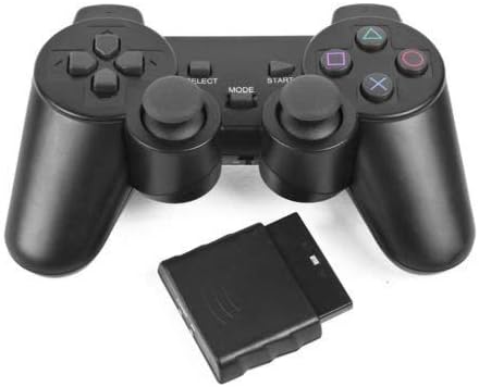 2.4GHz Wireless PS2 Playstation 2 Controller /Gamepad/Joypad-Black