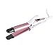 VAV 2 in 1 Hair Straightening & Curling Flat Iron fast heating Ceramic barrel wand Dual Voltage Auto Shut Off