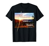 Bible Verse T-Shirt Psalm 113:3 Sunset Sunrise