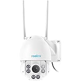 Reolink 5MP Super HD PTZ 2.4/5GHz Dual Band WiFi Security Camera 190ft Night Vision Motion Alert Outdoor Waterproof 32GB SD Card RLC-423WS