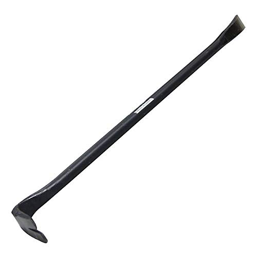 TOPWAY Heavy Duty Wrecking Crowbar 60CM Black Nail Puller Remover Tool 332124
