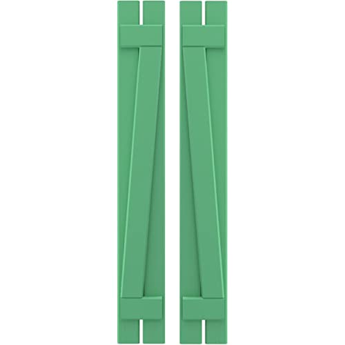 Ekena Millwork ARW102SB207X72LPH Americraft Two 2 Exterior Real Wood Spaced Boa…