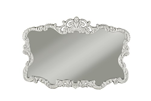Martin Svensson Home 120103 Wall Mirror, High Gloss White