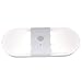 Ecolight Battery-Operated 6-inch LED Dual Lens Motion Utility Light - Auto Timer - 30,000 Hours Lamp Life - White