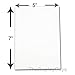The Display Guys, 50pcs 5x7 inch Picture Photo Mat Board Backing Boards for Framing (50pcs Back Board only)