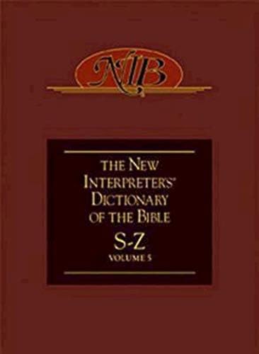 New Interpreter's Dictionary of the Bible Volume 4 - NIDB