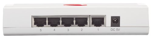Intellinet IEEE 802.3, 802.3ab, 802.3az, 802.3u, 802.3x 5-Port Gigabit Ethernet Switch (Plastic) (524117)