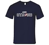Abid Last Name Strong American T Shirt M Navy