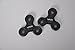 Vasi Fidget Spinner Toy, 3 Min Spin, Stainless Steel Bearings, For Stress, Anxiety, Boredom Relief, Autism, ADHD (Matte Black Color)