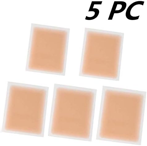 5 PCS Breathable Tattoo & Flaw Concealing Tape Flesh-Colored Waterproof Free to Cut Smudge Any Part - Skin-Friendly and Fast Finish Ultra Thin (Light)
