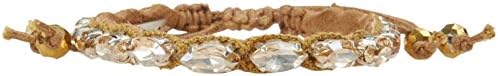 Marquise Crystal Skinny Cuff - Gold