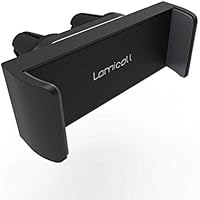 Car Cell Phone Mount, Lamicall Car Air Vent Clip Holder, Universal Stand Hands Free Cradle Compatible with Phone 11 Pro...