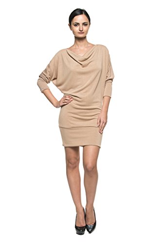 Buy Women Drape Cowl Boat Neck Off One 