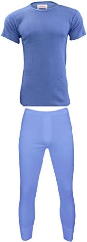 Mens Thermal Long Johns/Bottoms Trousers, Long Sleeve T Shirt Top longjohn Sets Vest Underwear Perfect for Cold Winter Days