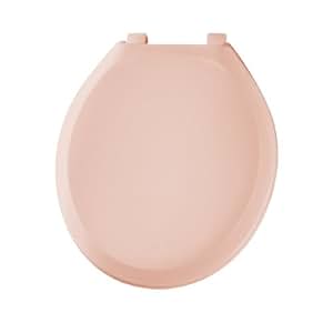 toilet round bemis pink seats