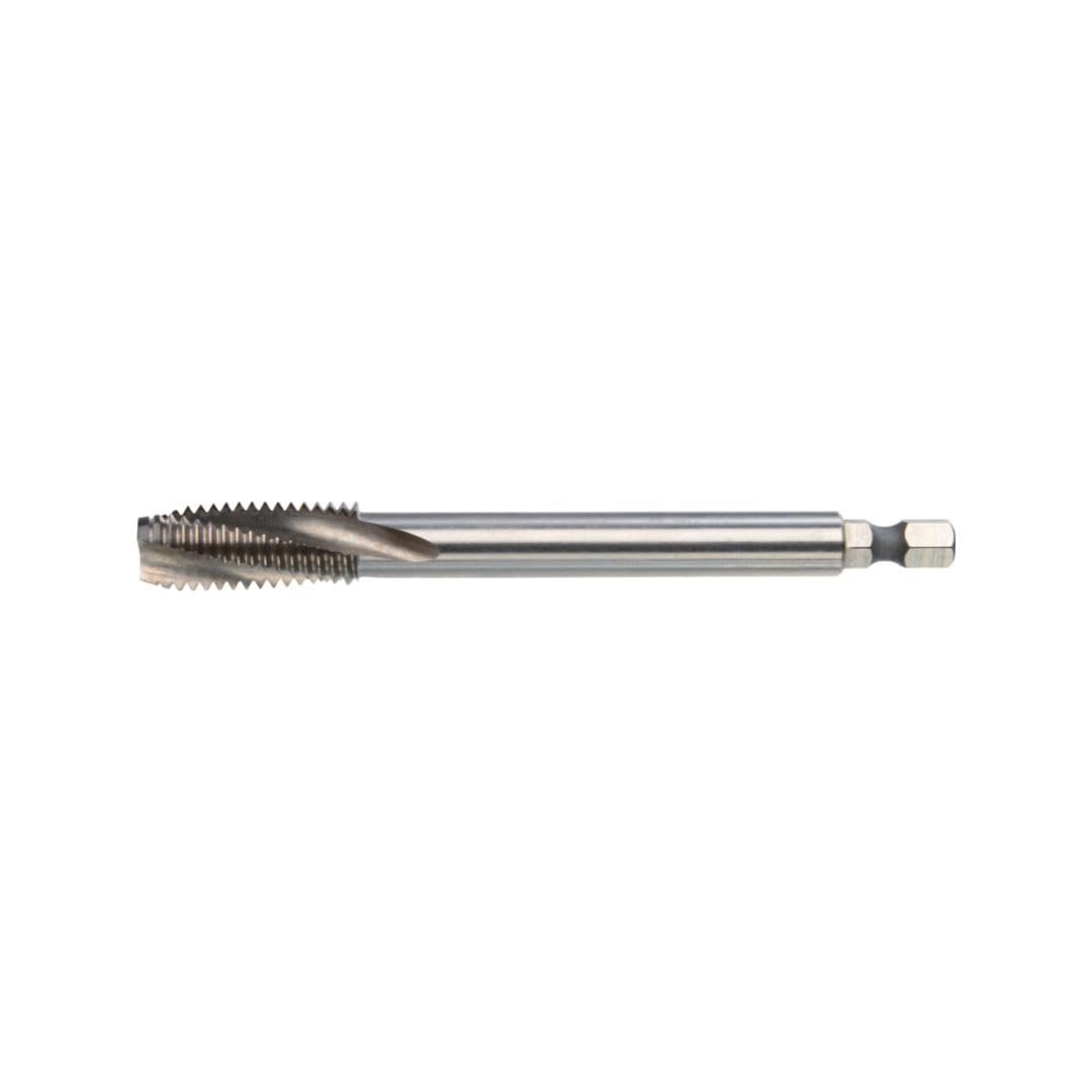 VÖLKEL HexDrive Machine Tap (Hex Socket) 1/4 Inch Bit HSS-E M12 DIN376 Form C / 15°RSP Metric Thread Blind Hole Tap Cutter