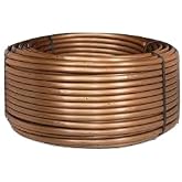 Netafim Irrigation Drip Tubing, On Surface Dripline Hose Drip Irrigation Dual Layered Tubing Coil, 0.9 GPH, 250 ft. x 12 in. Spacing (17mm), TLCV9-12025