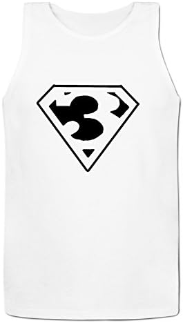 Charplunk Men's Fashion 3 Doors Down Sleevery T-Shirt XXXL White