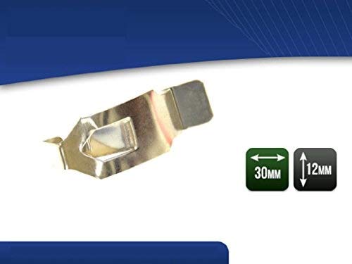 Clips for Clip Frames. Steel Clips Covered with Nickel. Pack of 100