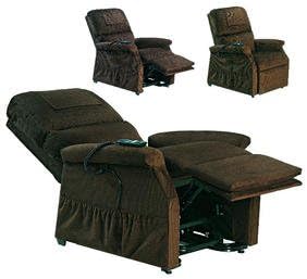 Chair releveurs 1 Motor Comfort Premium Velour Patterned Losi Beige