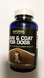 Dog Supplements : Supports Skin & Coat Health :: Contains All-Natural Ingredients:: Designed for Large and Small Canines :: 60 Tablets per Bottle :: Natural Essence Labs