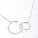 Dear Ava Necklace Gift For Women and Girls | Adjustable Modern Jewelry Pendant Love Gifting Idea for Her with Heartfelt Card | Gift for best friend Silver