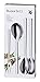 WMF Nuova 4-Piece Serving Set, Salad Cutlery, Serving Spoon, Serving Fork, Polished Cromargan Stainless Steel, Dishwasher Safe