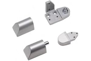 Pacific Doorware Armalite Top & Bottom Pivot Set for Commercial Storefront Door Adams Rite Style (Choose Hand and Color) (Alu