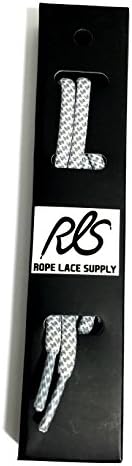 Rope Lace Supply White grey Unisex shoe laces