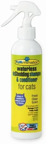 deshedding waterless spray